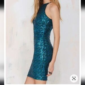 Dress the Population Rowen Sequined Bodycon Mini Dress
